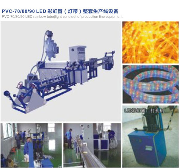 LED彩虹管擠出機(jī)、LED燈帶押出機(jī)